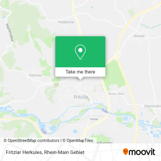 Карта Fritzlar Herkules