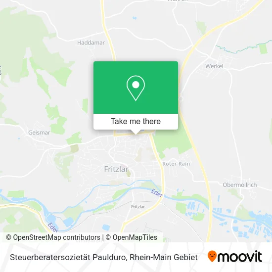 Карта Steuerberatersozietät Paulduro