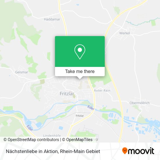 Карта Nächstenliebe in Aktion