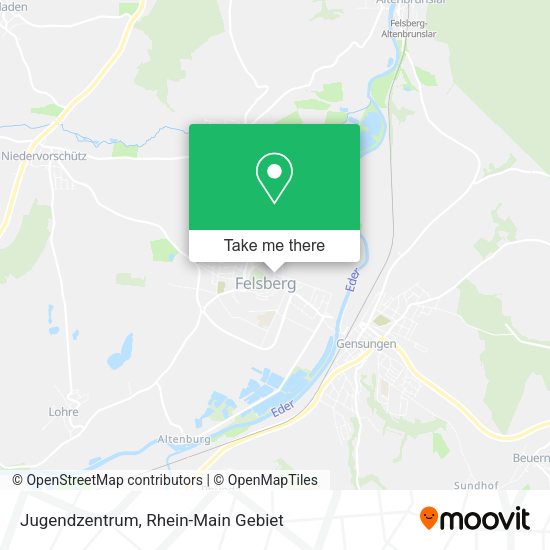 Карта Jugendzentrum