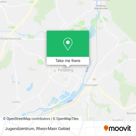 Карта Jugendzentrum