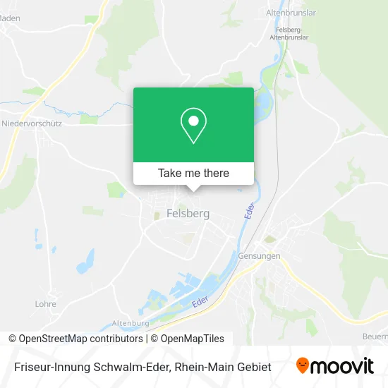 Карта Friseur-Innung Schwalm-Eder