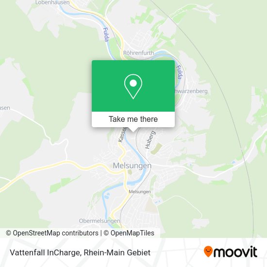 Карта Vattenfall InCharge