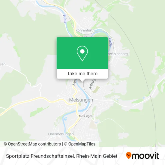 Карта Sportplatz Freundschaftsinsel