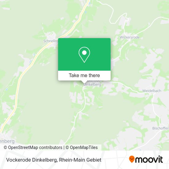 Карта Vockerode Dinkelberg