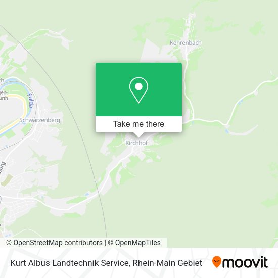 Карта Kurt Albus Landtechnik Service