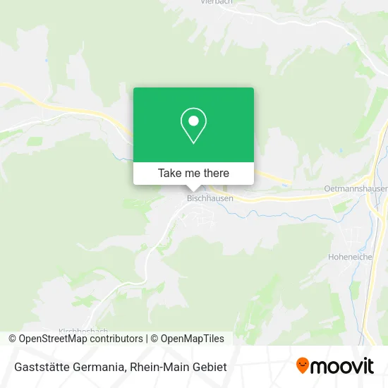 Карта Gaststätte Germania