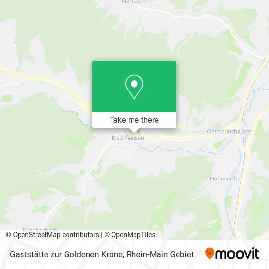 Карта Gaststätte zur Goldenen Krone