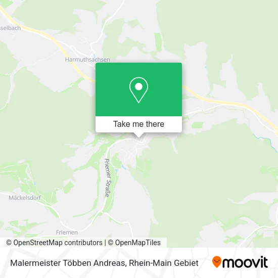 Карта Malermeister Többen Andreas