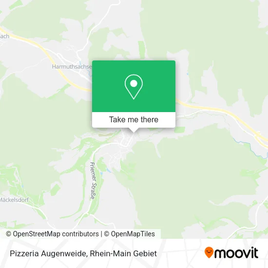 Карта Pizzeria Augenweide