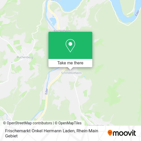 Карта Frischemarkt Onkel Hermann Laden