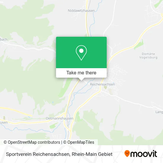 Карта Sportverein Reichensachsen