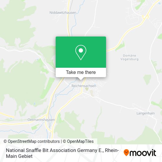 Карта National Snaffle Bit Association Germany E.