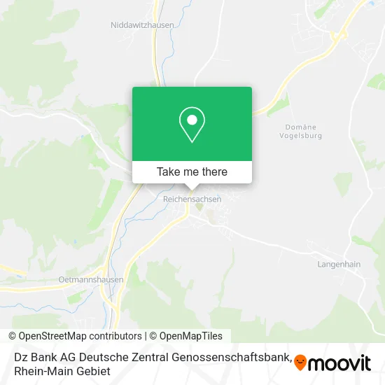 Карта Dz Bank AG Deutsche Zentral Genossenschaftsbank