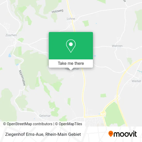 Карта Ziegenhof Ems-Aue