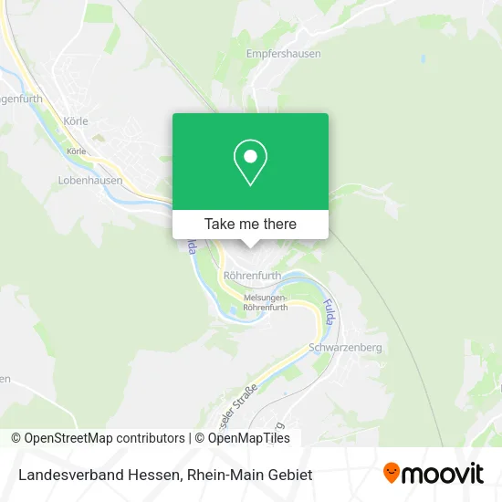 Карта Landesverband Hessen