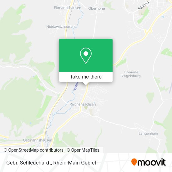 Карта Gebr. Schleuchardt