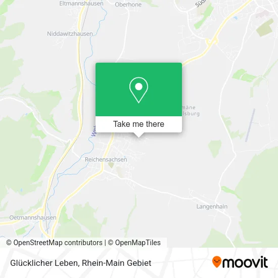 Карта Glücklicher Leben