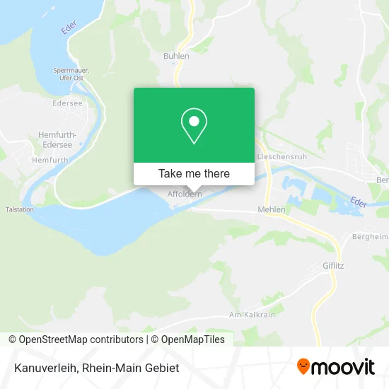 Карта Kanuverleih