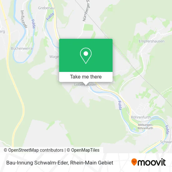 Карта Bau-Innung Schwalm-Eder