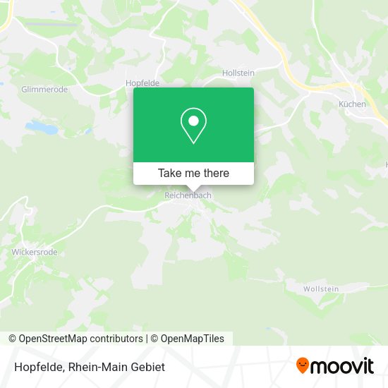 Карта Hopfelde