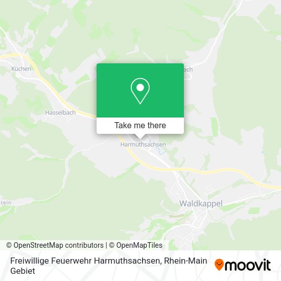 Карта Freiwillige Feuerwehr Harmuthsachsen