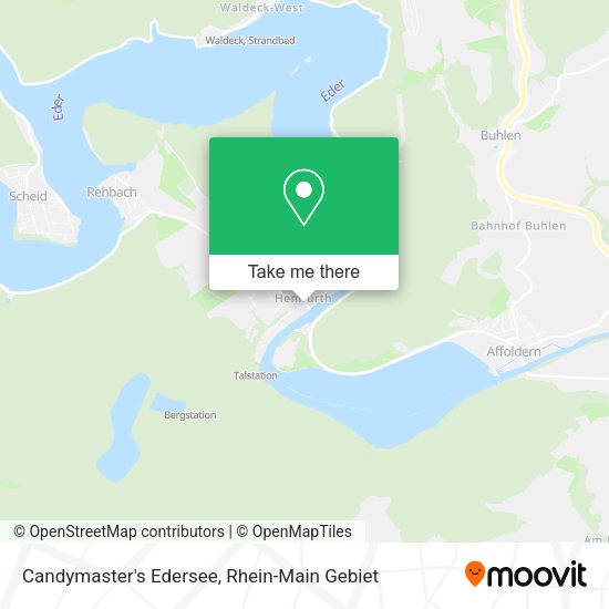 Карта Candymaster's Edersee