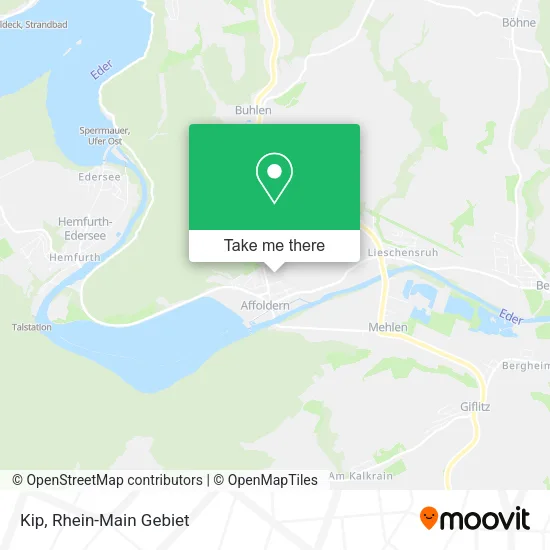 Kip map