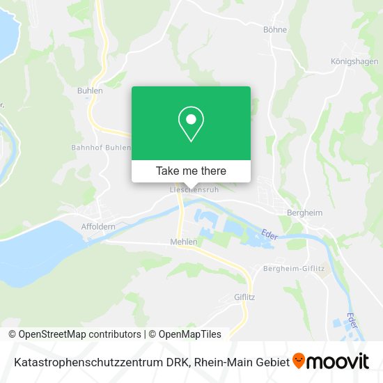 Карта Katastrophenschutzzentrum DRK