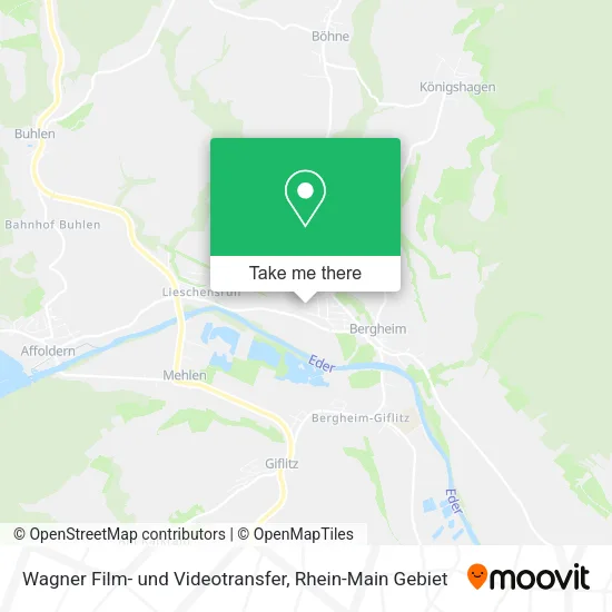 Карта Wagner Film- und Videotransfer