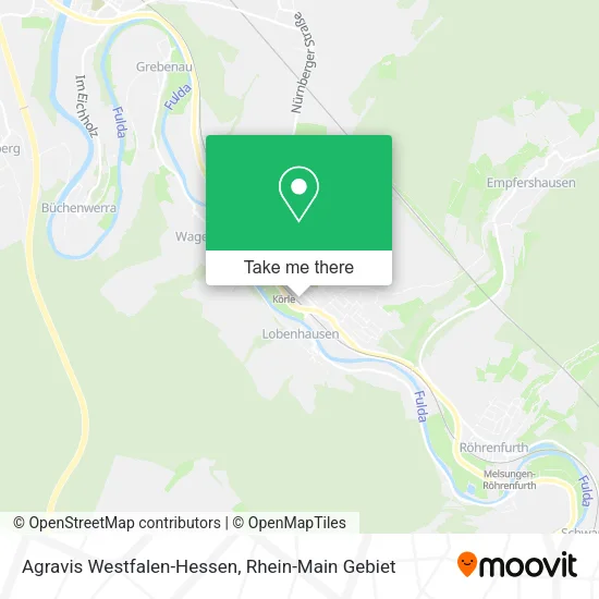 Карта Agravis Westfalen-Hessen