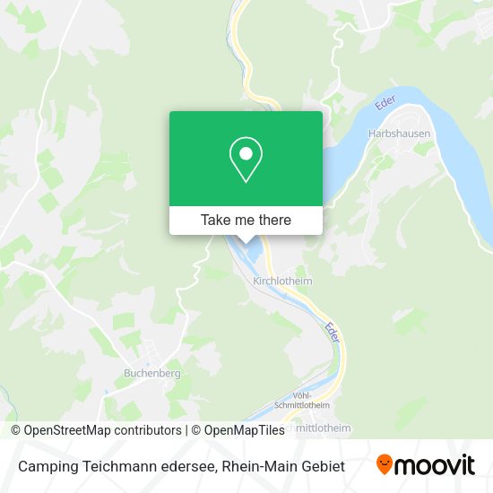 Карта Camping Teichmann edersee