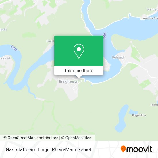 Карта Gaststätte am Linge