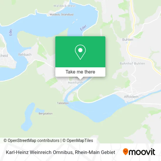 Карта Karl-Heinz Weinreich Omnibus