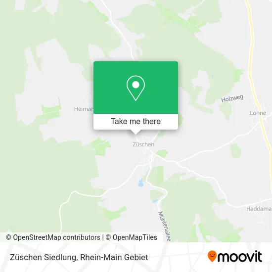 Карта Züschen Siedlung