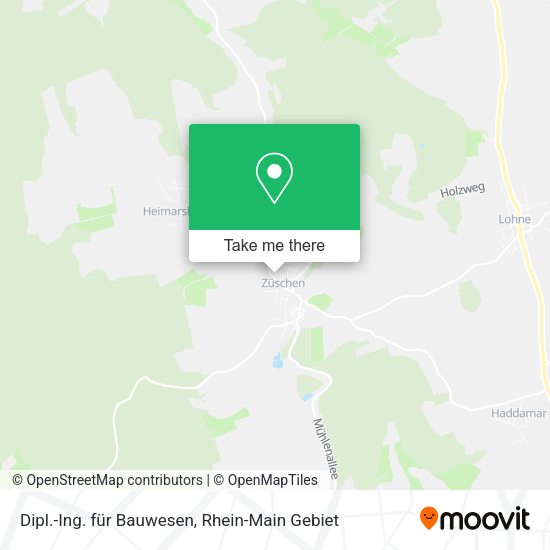 Карта Dipl.-Ing. für Bauwesen