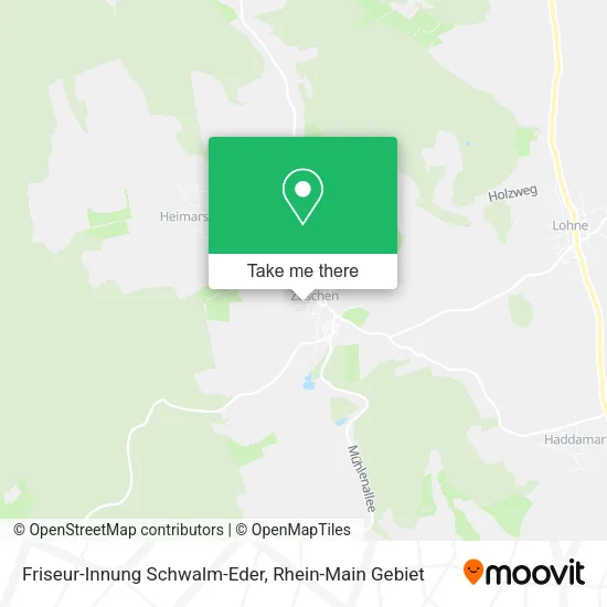 Карта Friseur-Innung Schwalm-Eder