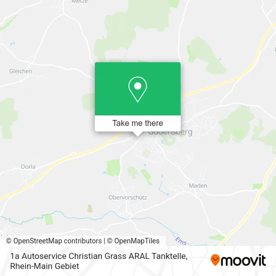 Карта 1a Autoservice Christian Grass ARAL Tanktelle