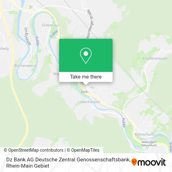 Карта Dz Bank AG Deutsche Zentral Genossenschaftsbank