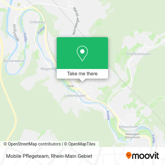 Карта Mobile Pflegeteam