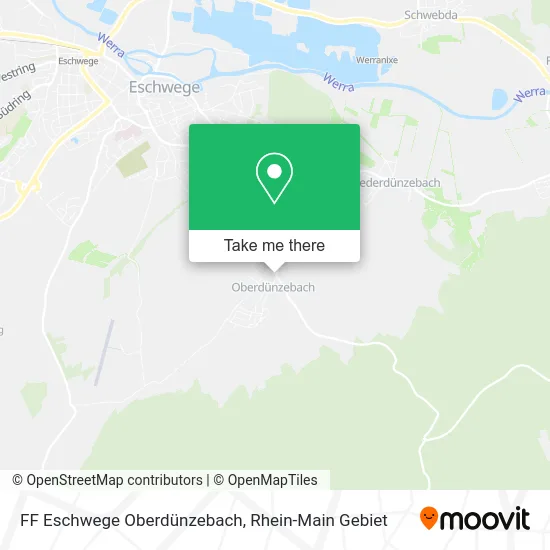 Карта FF Eschwege Oberdünzebach