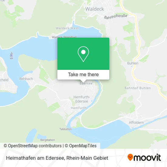 Карта Heimathafen am Edersee