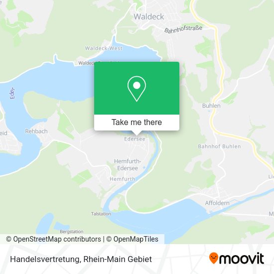 Карта Handelsvertretung