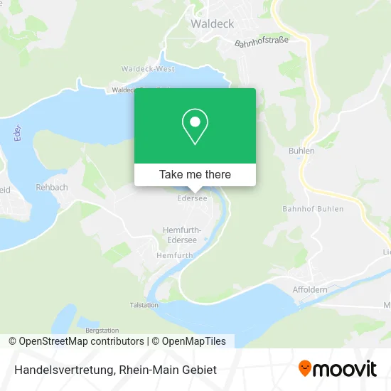 Карта Handelsvertretung