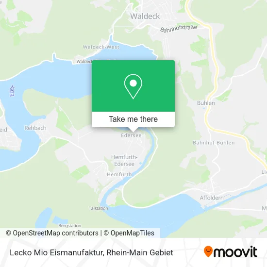 Карта Lecko Mio Eismanufaktur