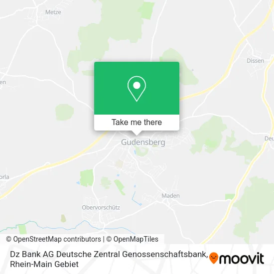 Карта Dz Bank AG Deutsche Zentral Genossenschaftsbank