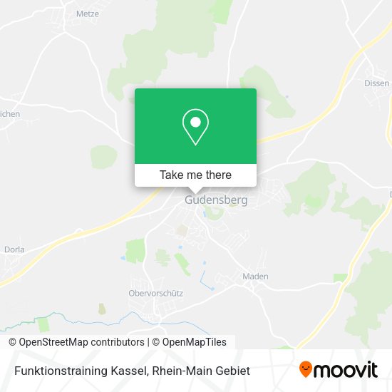 Карта Funktionstraining Kassel