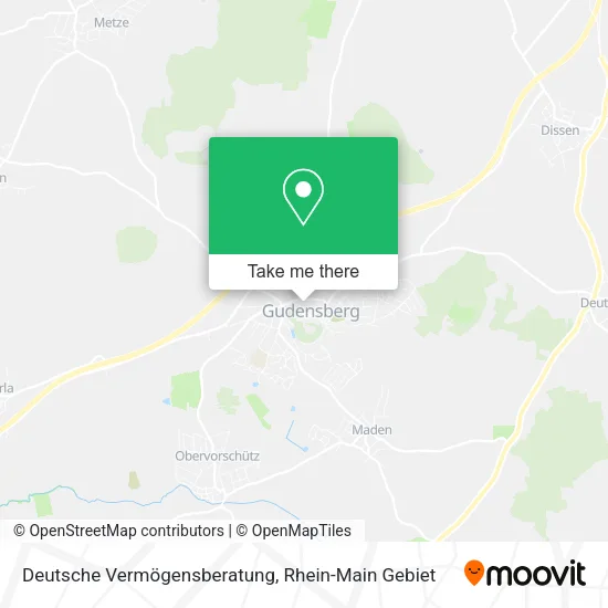 Карта Deutsche Vermögensberatung