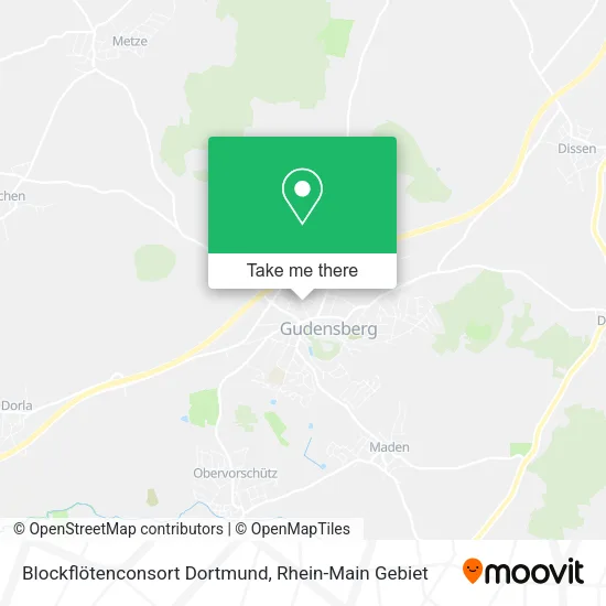 Карта Blockflötenconsort Dortmund
