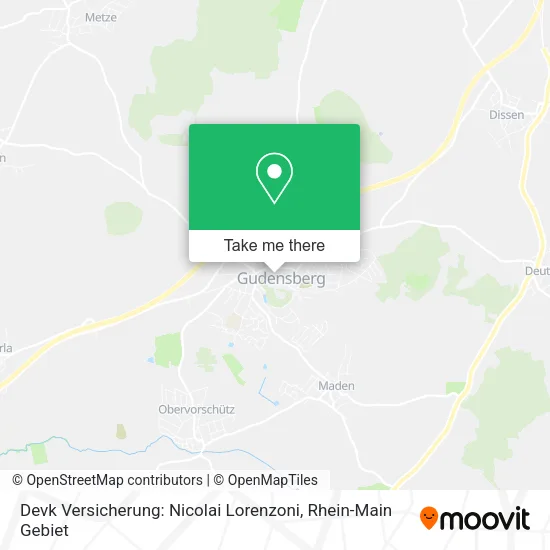 Карта Devk Versicherung: Nicolai Lorenzoni